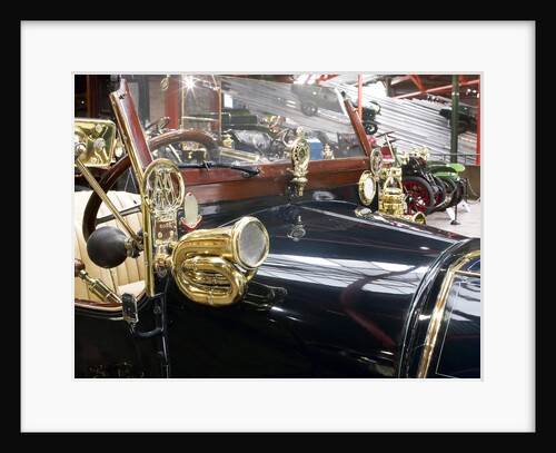 Brass Bulb Horn on 1910 Bugatti type 13 by Unknown