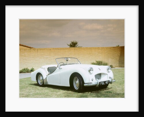1955 Triumph TR2 by Unknown
