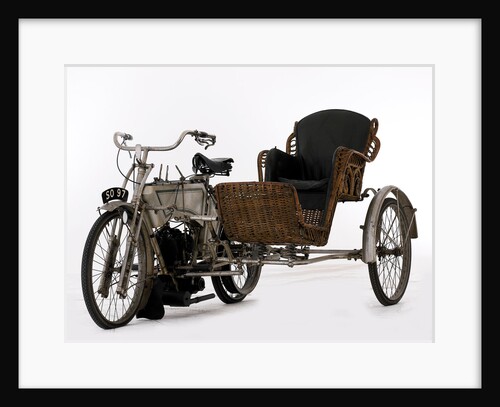 1906 Rex Motorcycle with Sidecar by Unknown