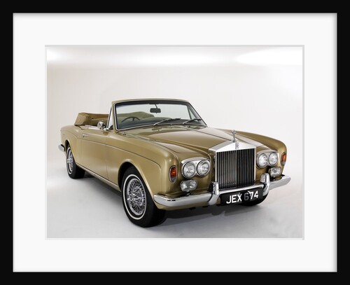 1975 Rolls Royce Corniche convertible by Unknown