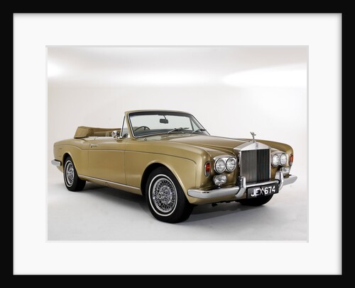 1975 Rolls Royce Corniche convertible by Unknown