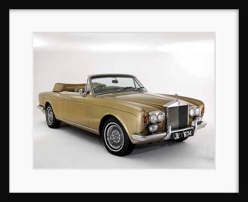 1975 Rolls Royce Corniche convertible by Unknown