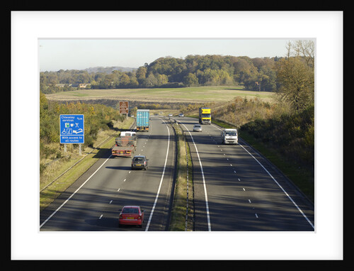 A34 South of Chievely Services 2005 by Unknown