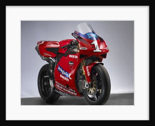 2002 & 2003 Ducati racing bike by Unknown