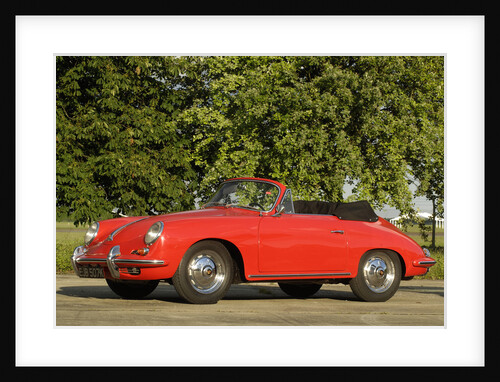 1960 Porsche 356B 1600 Cabriolet by Unknown