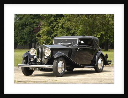 1933 Rolls Royce Phantom 2 Continental by Unknown