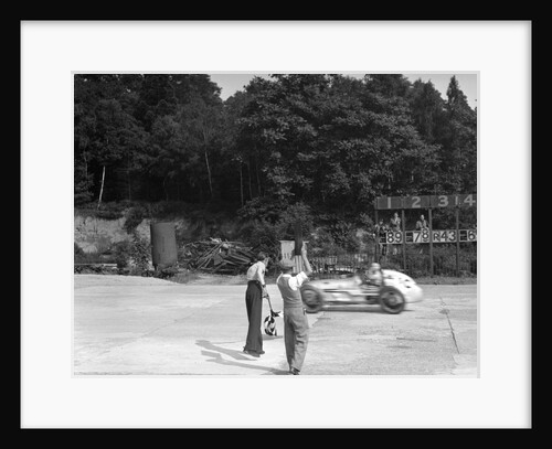 Kay Petre's Austin OHC 744 cc, LCC Relay GP, Brooklands, 26 July 1937 by Bill Brunell
