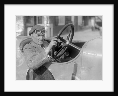RJ Sully behind the wheel of a HE 14/40, Brooklands by Bill Brunell