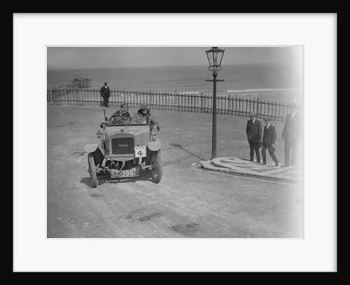 Pilot car at the seaside by Bill Brunell