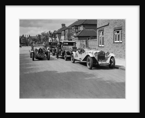 1930 Alfa-Romeo, Chrysler Coupe and Bugatti Type 43 2262cc by Bill Brunell