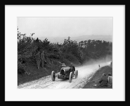 Bugatti Type 35 of WD Phillips setting the fastest time in an acceleration test by Bill Brunell