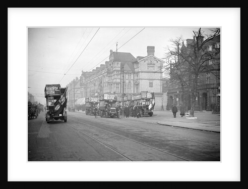 AEC B-type and Daimler MET buses, London by Bill Brunell