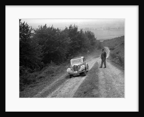 1936 Talbot 10 1185 cc competing in a Talbot CC trial by Bill Brunell