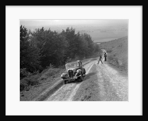 1936 Talbot 10 1185 cc competing in a Talbot CC trial by Bill Brunell