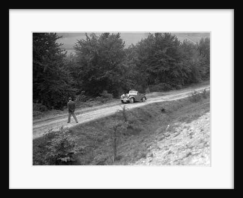 1936 Talbot 10 1185 cc competing in a Talbot CC trial by Bill Brunell