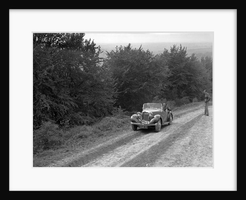 1936 Talbot 10 1185 cc competing in a Talbot CC trial by Bill Brunell