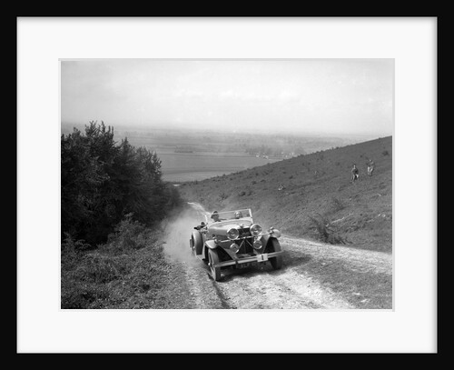 1933 Talbot 105 2970 cc competing in a Talbot CC trial by Bill Brunell