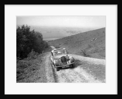 1935 Talbot 10 1185 cc competing in a Talbot CC trial by Bill Brunell