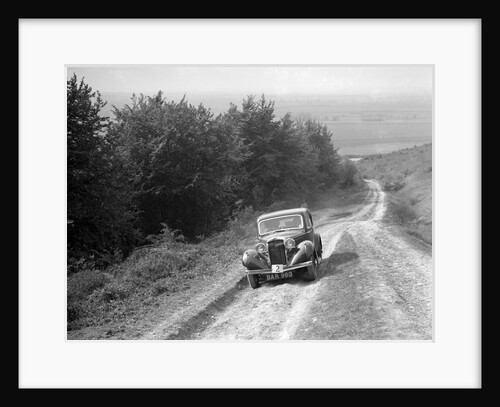 1936 Talbot 10 1185 cc competing in a Talbot CC trial by Bill Brunell