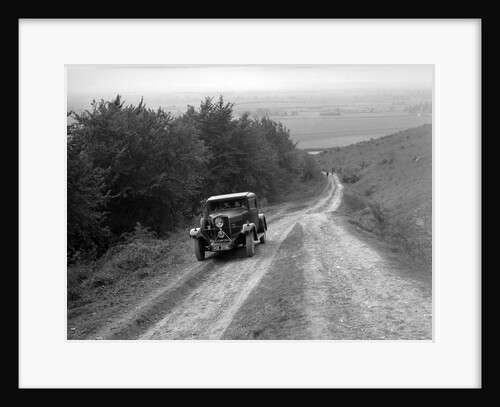 1931 Talbot 75 2276 cc competing in a Talbot CC trial by Bill Brunell