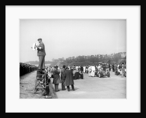 Riley 1985 cc competing in the JCC International Trophy, Brooklands, 2 May 1936 by Bill Brunell