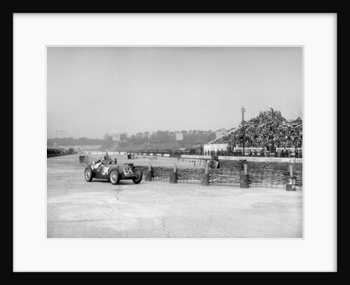 Riley 1985 cc negotiating the chicane at the JCC International Trophy, Brooklands, 2 May 1936 by Bill Brunell