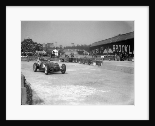 Riley 1985 cc competing in the JCC International Trophy, Brooklands, 2 May 1936 by Bill Brunell
