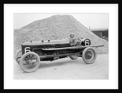 AJ Hancock's 3308 cc Vauxhall at the RAC Isle of Man TT race, 10 June 1914 by Bill Brunell