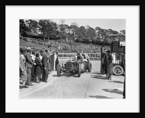 Invicta 4467 cc car at Brooklands by Bill Brunell