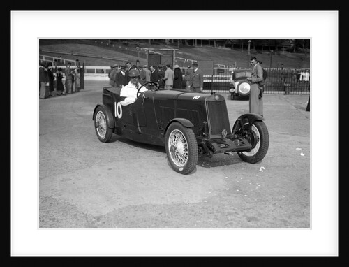 Lea-Francis 1496 cc at Brooklands by Bill Brunell