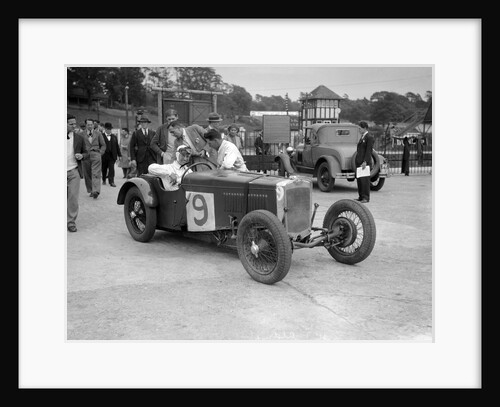 Frazer-Nash 1496 cc stripped for racing at Brooklands by Bill Brunell