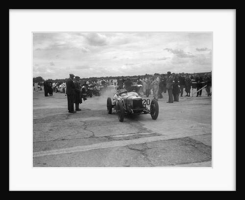 Riley 9 Brooklands at the LCC Relay GP, Brooklands, 25 July 1931 by Bill Brunell