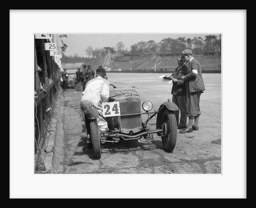 JCC Double Twelve race, Brooklands, 8/9 May 1931 by Bill Brunell
