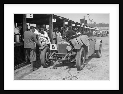 Dudley Froy and George Field's Invicta at the JCC Double Twelve race, Brooklands, 8/9 May 1931 by Bill Brunell