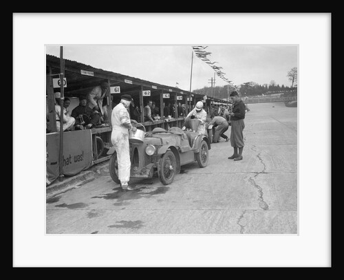 MG C type of the Earl of March and CS Staniland, JCC Double Twelve race, Brooklands, 8/9 May 1931 by Bill Brunell