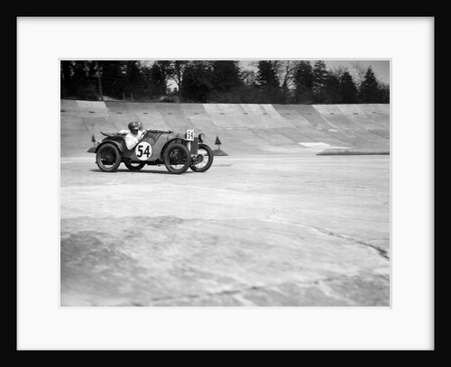 Austin Ulster of Victoria Worsley and R Latham-Boote, JCC Double Twelve race, Brooklands, 1931 by Bill Brunell