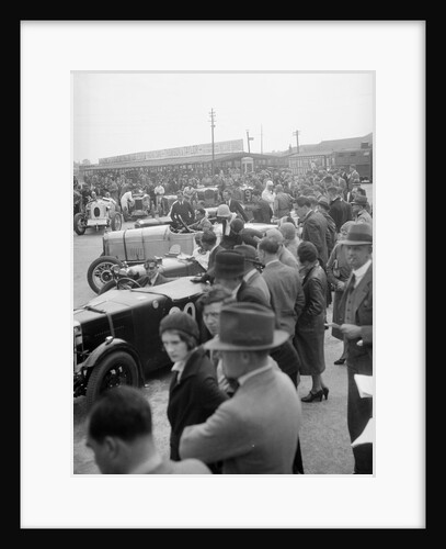 Race meeting at Brooklands by Bill Brunell
