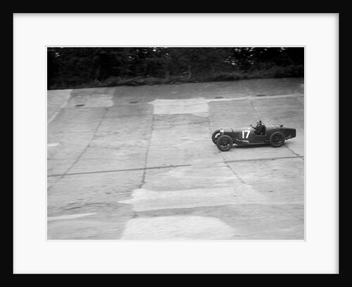 Early production body Riley 9 Brooklands with doors racing at a JCC Members Day, Brooklands by Bill Brunell