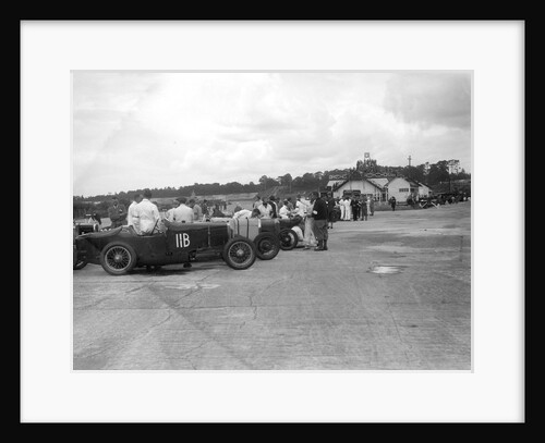 Frazer-Nash of WL Mummery at the LCC Relay GP, Brooklands, 25 July 1931 by Bill Brunell