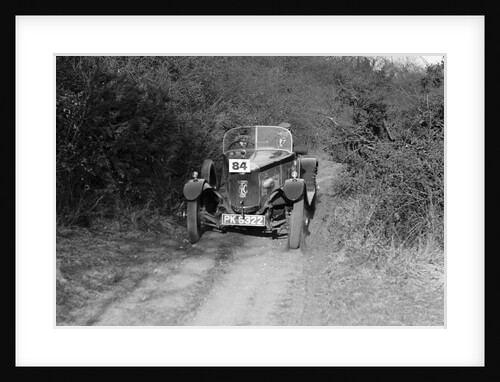 1929 AC Acedes Six Open tourer taking part in a trial by Bill Brunell