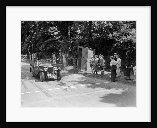 FE Ainley's MG Magnette NA, winner of a bronze award at the MCC Torquay Rally, July 1937 by Bill Brunell