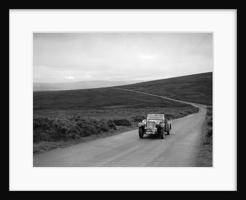 John Donald Barnes' Autosports team Singer B37 at the MCC Torquay Rally, July 1937 by Bill Brunell