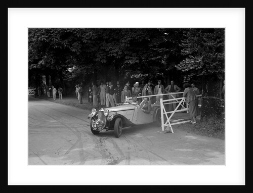 GL Boughton's Singer B37, winner of a premier award at the MCC Torquay Rally, July 1937 by Bill Brunell