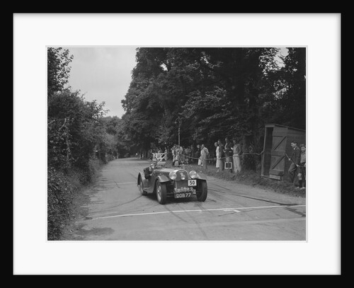 Morgan of TH Cole Jr at the MCC Torquay Rally, July 1937 by Bill Brunell