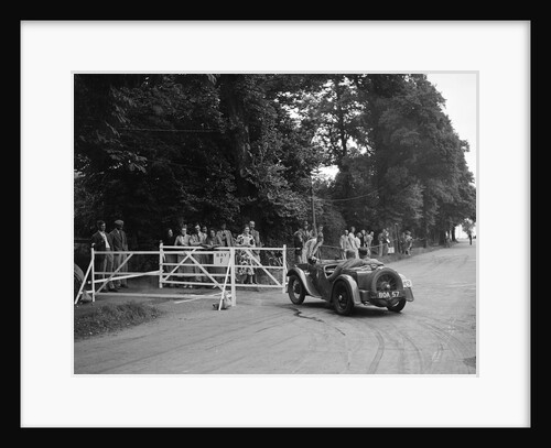 WH Scriven's Austin 7 Grasshopper, winner of a silver award at the MCC Torquay Rally, July 1937 by Bill Brunell