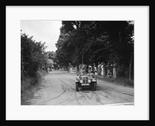 Austin 7 of Bert Hadley, winner of a bronze award at the MCC Torquay Rally, July 1937 by Bill Brunell