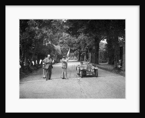 GH Goodall's 1936 Morgan 4/4, winner of a bronze award at the MCC Torquay Rally, July 1937 by Bill Brunell