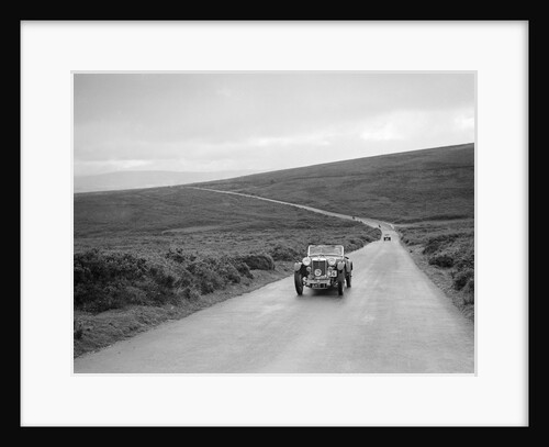 EH Goodenough's MG PB competing at the MCC Torquay Rally, July 1937 by Bill Brunell