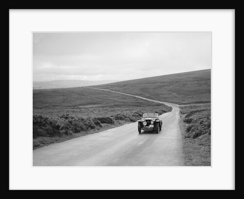 MG PA of R Bayles, winner of a bronze award at the MCC Torquay Rally, July 1937 by Bill Brunell