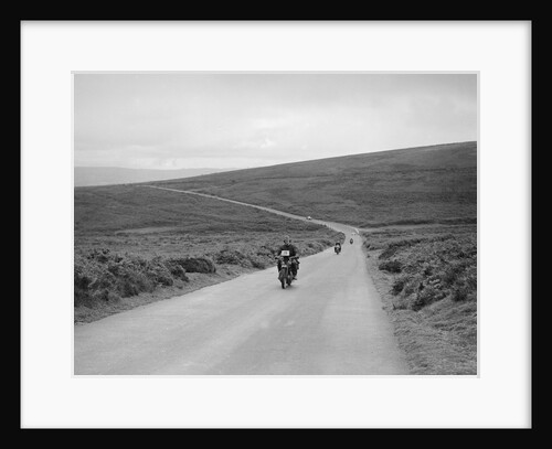HB Ranson's 597 cc Ariel Square Four competing at the MCC Torquay Rally, July 1937 by Bill Brunell